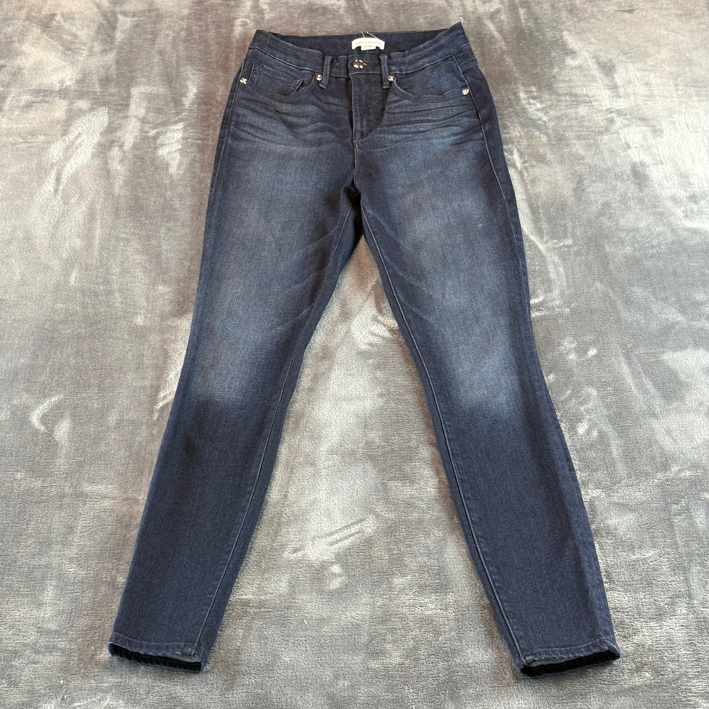 Good American Good Legs Skinny Jeans Dark Wash High Rise GL108TOF Womens 6/28‎